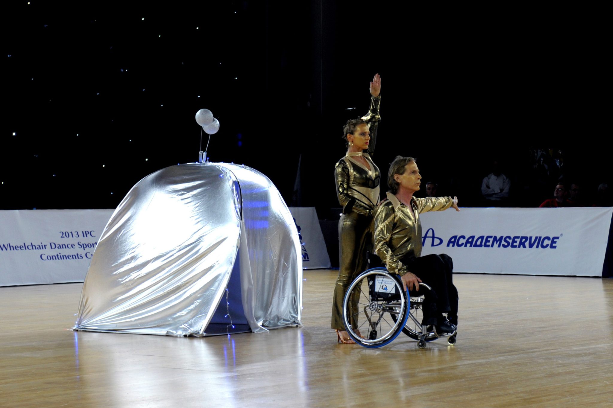 image: "Robot" wheelchair dance