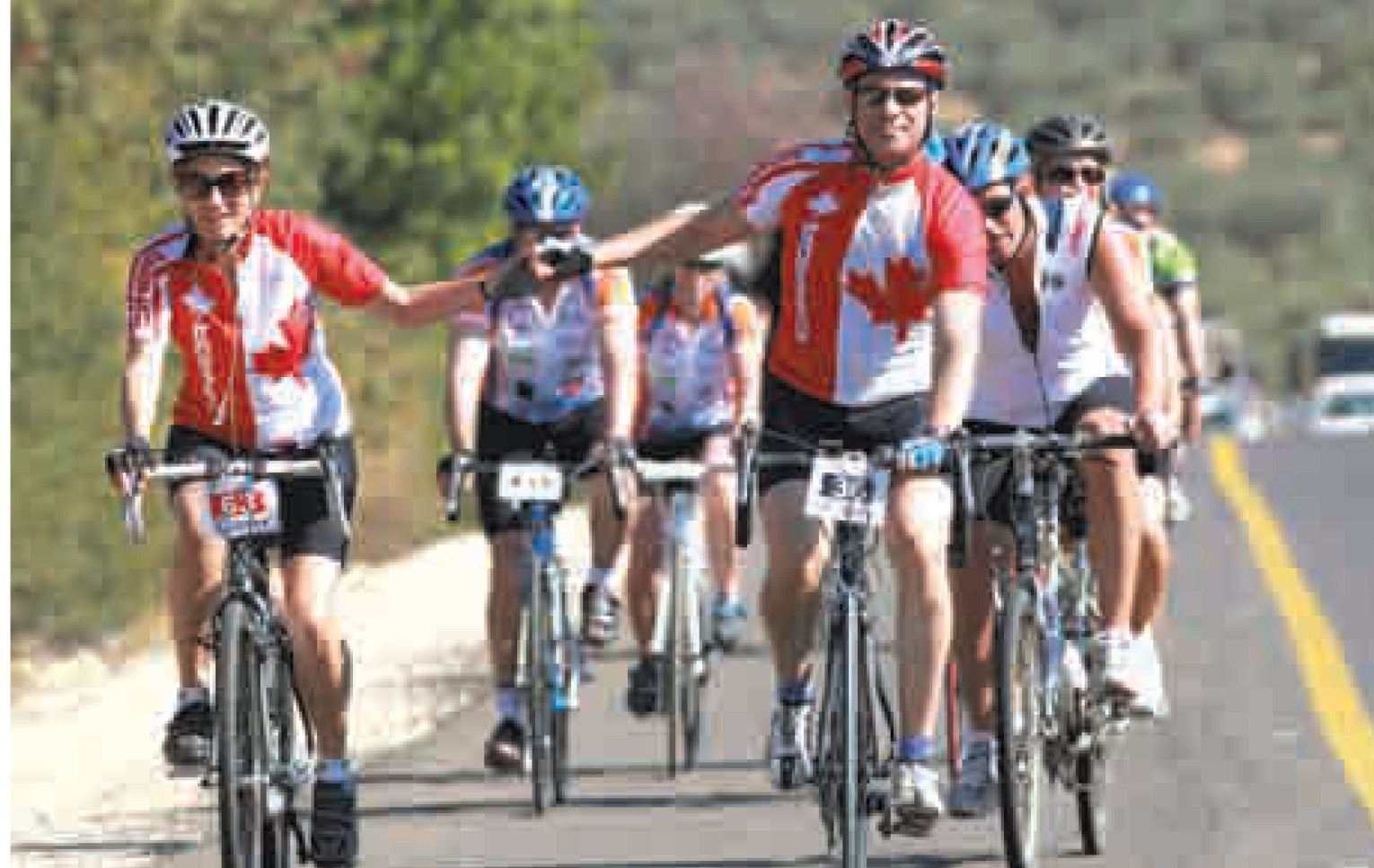 Image: Courage in Motion 2011 riders
