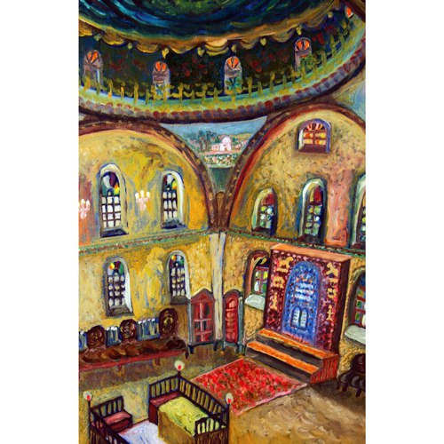 image: Synagogue 5.5x8.5 card