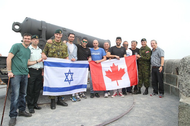 Image: Disabled Israeli veterans visit Montreal area