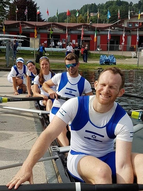 Mixed Co-Ed Four rowers