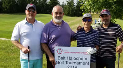 Foursome for 2019 Golf Day