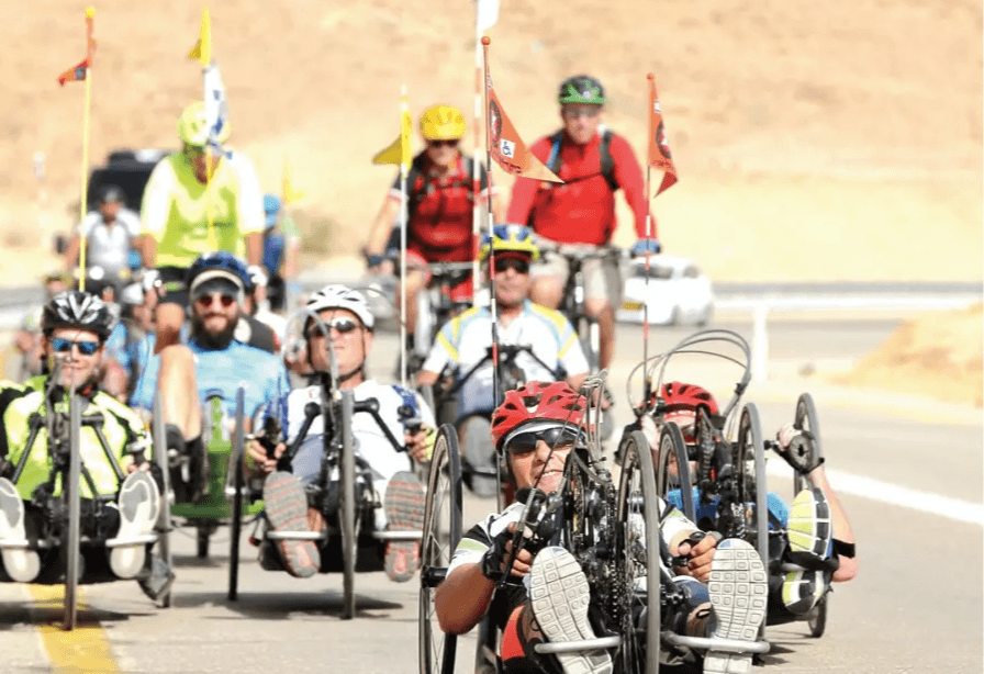 Disabled veterans take part in Courage in Motion