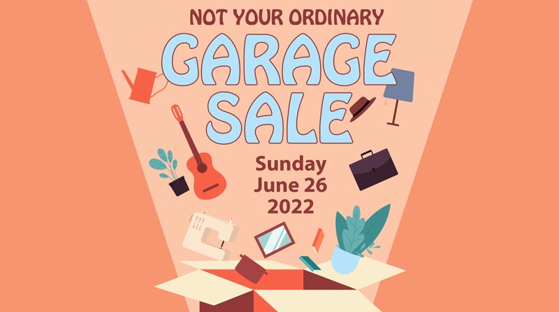 Not Your Ordinary Garage Sale
