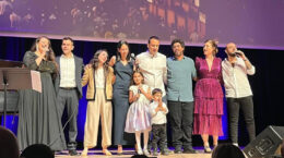Our Israeli Heroes on stage at the 2023 Celebration of Life Concert in Toronto.